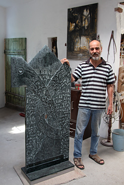 Paul Ghandi Bildhauer, Maler, Grafiker